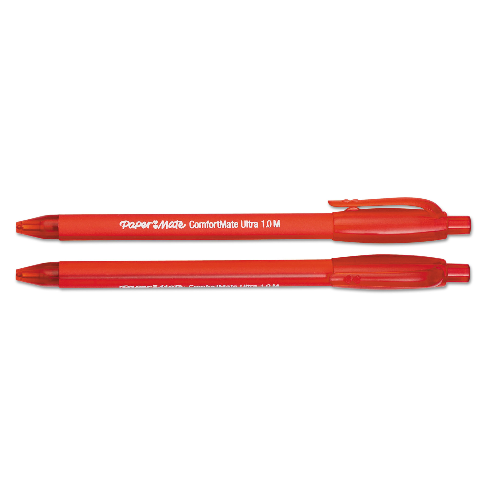 Paper Mate ComfortMate Ultra Ballpoint Pen Retractable Red Color